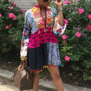 Colorful Boho Dress